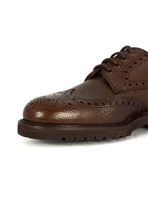 Brown tumbled leather Derby shoes BERWICK 1707 | 5568MARTINMARRON